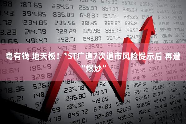 粤有钱 地天板！*ST广道7次退市风险提示后 再遭“爆炒”