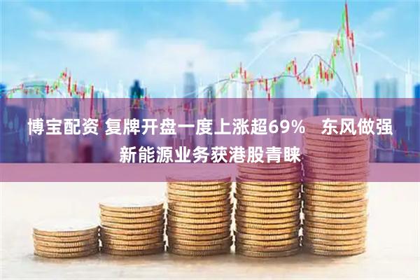 博宝配资 复牌开盘一度上涨超69%   东风做强新能源业务获港股青睐